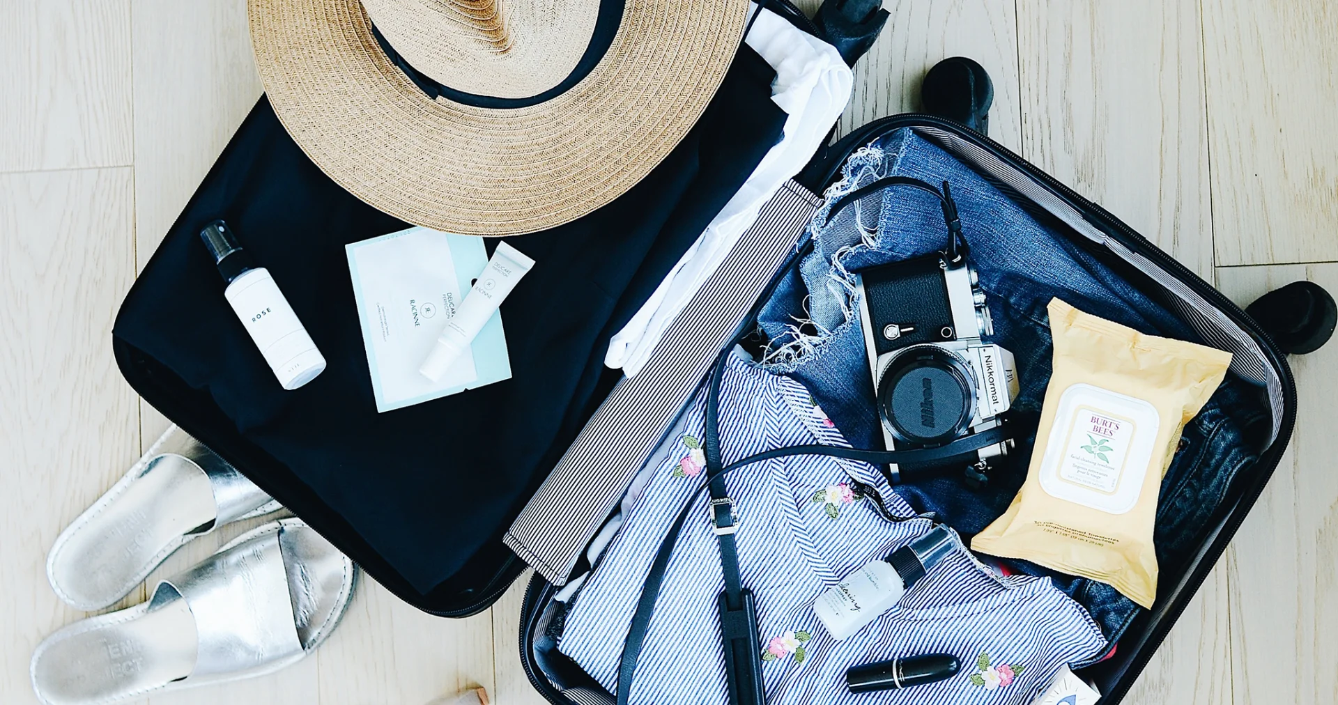 La maleta perfecta para el balneario