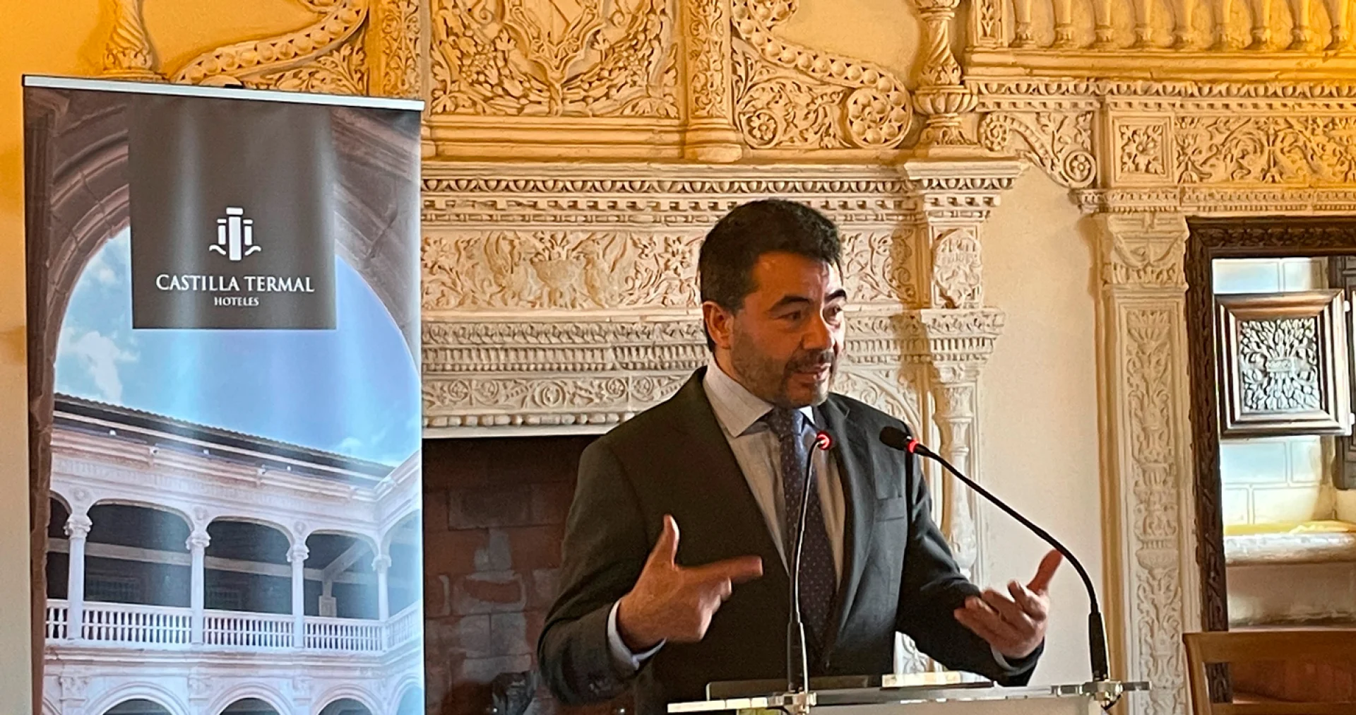 Castilla Termal convertirá el Palacio de Avellaneda de Peñaranda de Duero en un hotel cinco estrellas